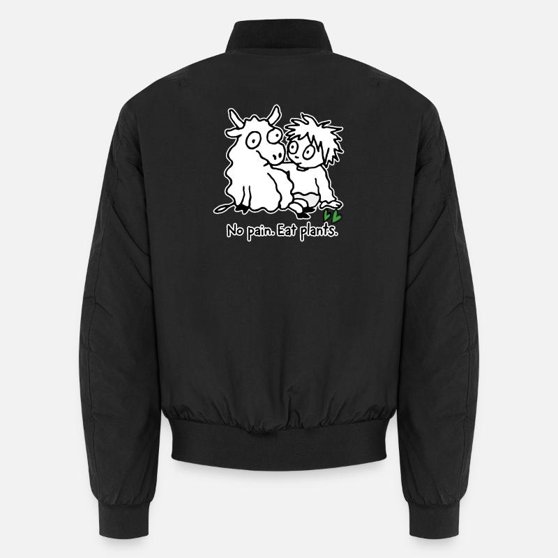 Esse Pflanzen - Unisex Bomberjacke - Schwarz