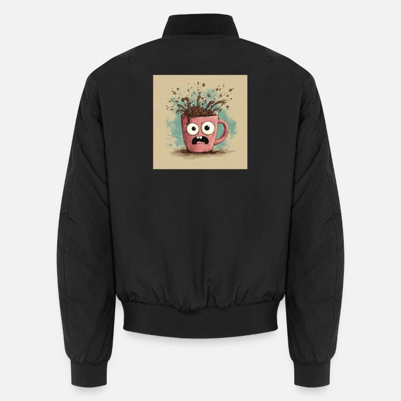 Caffeinated Chaos Unisex Bomberjacke