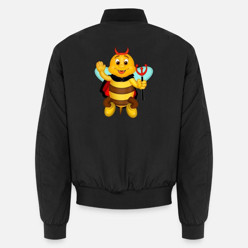 SCHÖNES Halloween - Unisex Bomberjacke - Schwarz