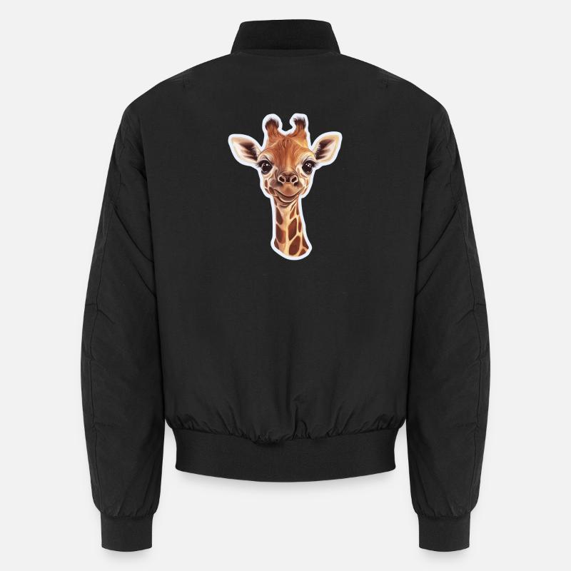 Giraffe Unisex Bomberjacke