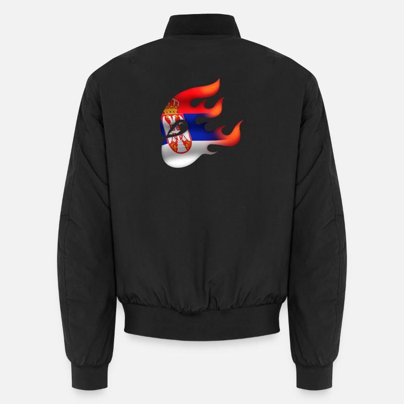 Drapeau de la Serbie - Serbe - Ninja Bomber unisexe