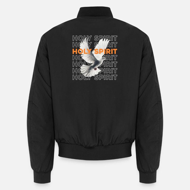 Paloma de Espíritu Santo - Bomber unisexe - noir