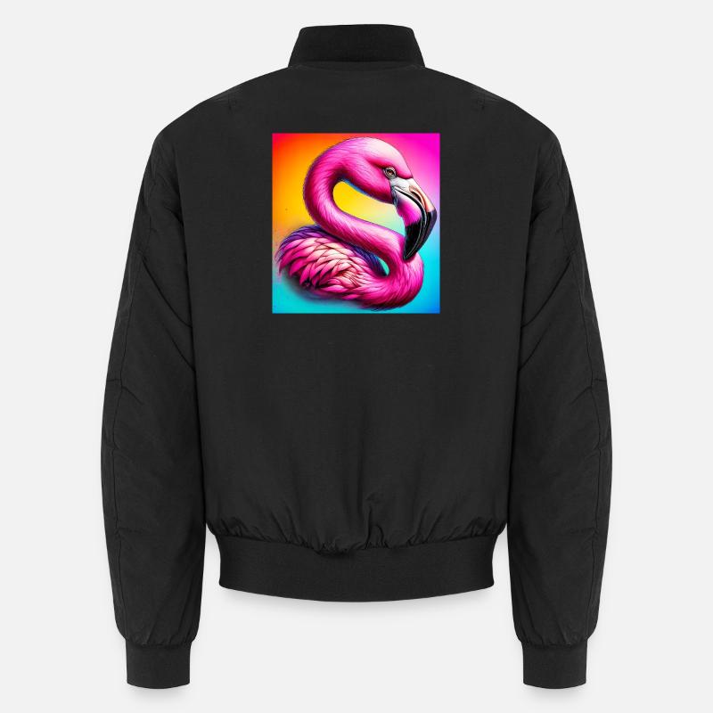 Flamingo Unisex Bomberjacke