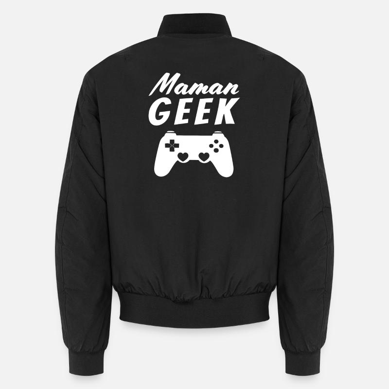 Maman Geek Bomber unisexe