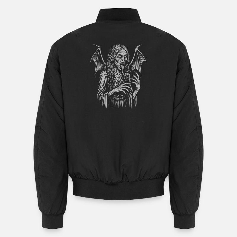 Strzyga - Illustration de sorcière démone slave Bomber unisexe
