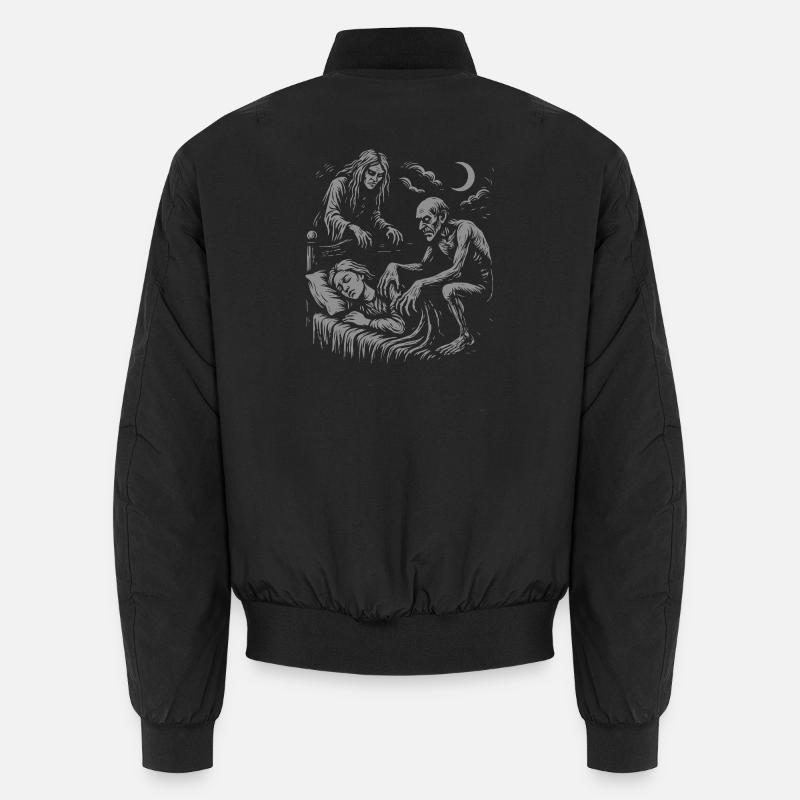 Mares and Stranglers - Ghostly nightmares Unisex Bomber Jacket