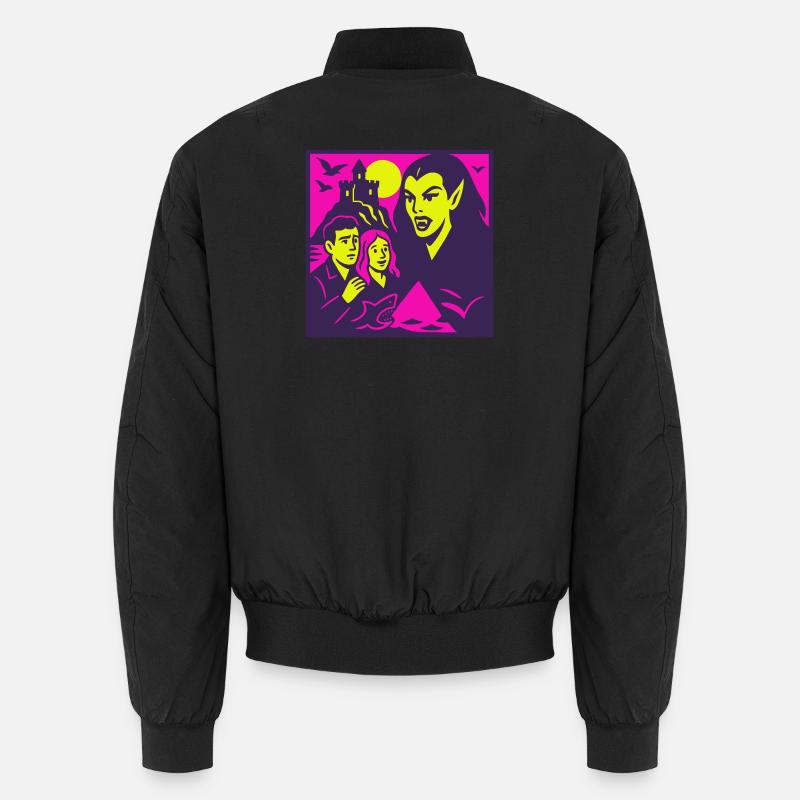 Grusel Nostalgie Unisex Bomberjacke