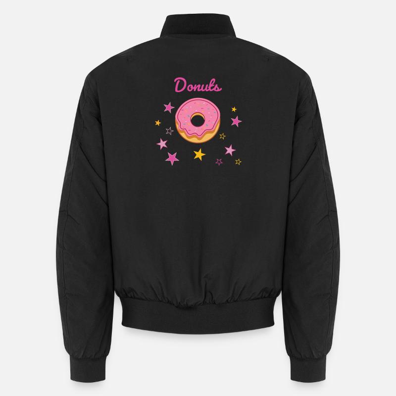 beignets-02 - Bomber unisexe - noir