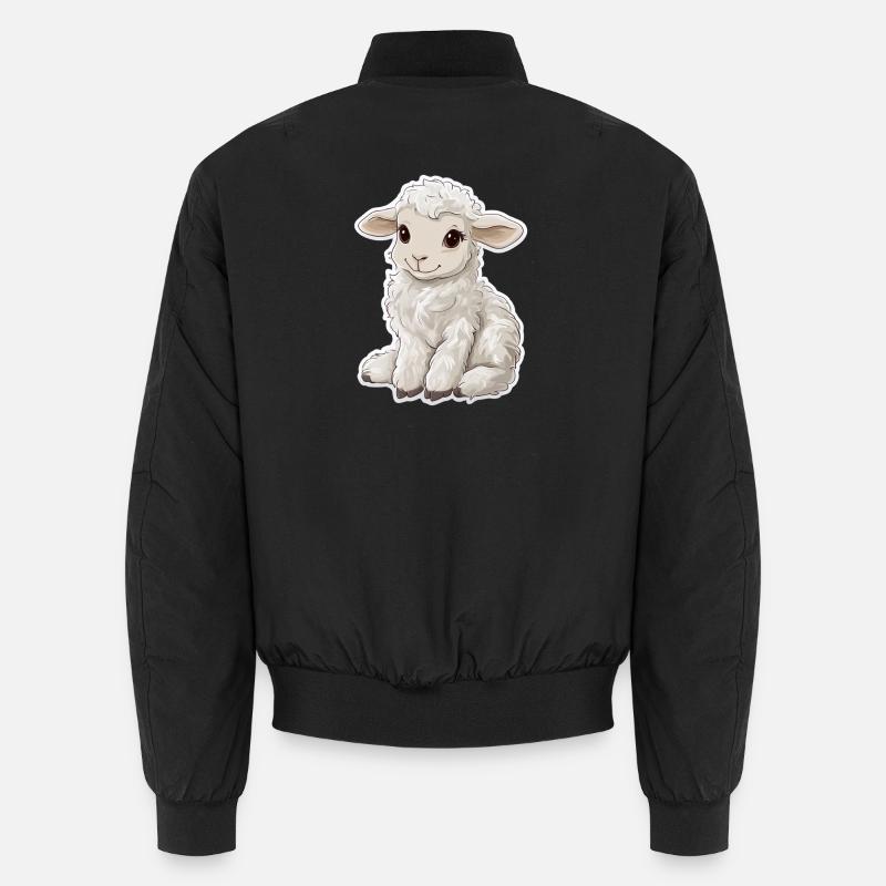 Sheep Unisex Bomber Jacket