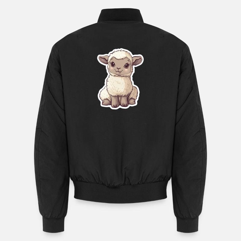 Mouton Bomber unisexe