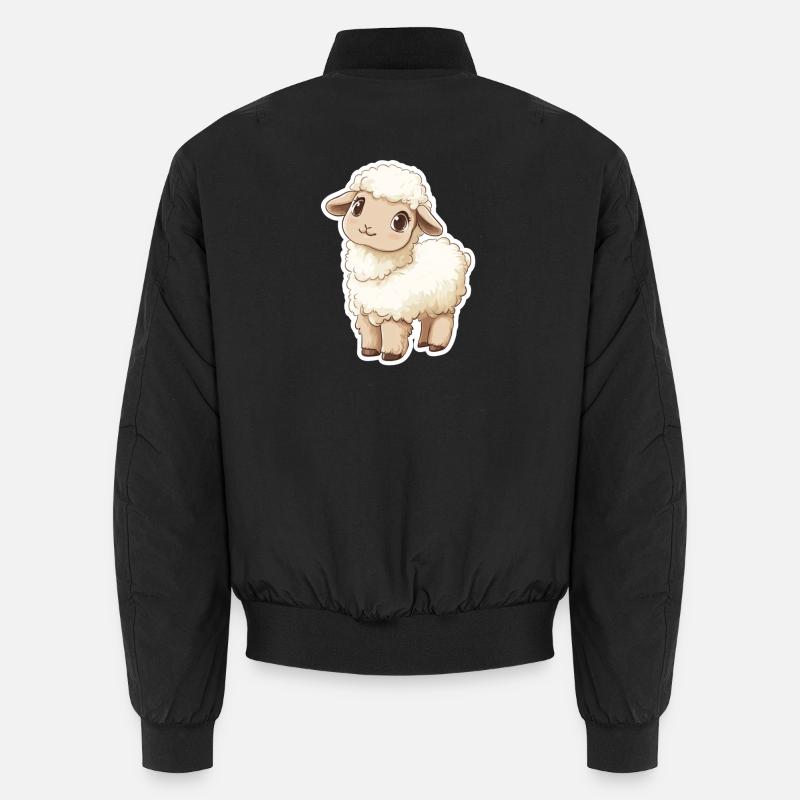 Mouton Bomber unisexe