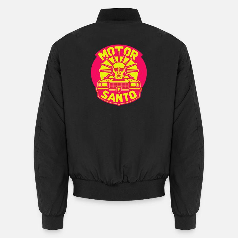 Motor Santo: Phonk-Master - Unisex Bomberjacke - Schwarz