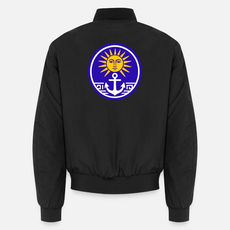 Grèce Soleil - Bomber unisexe - noir