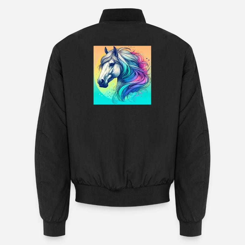horse Unisex Bomber Jacket