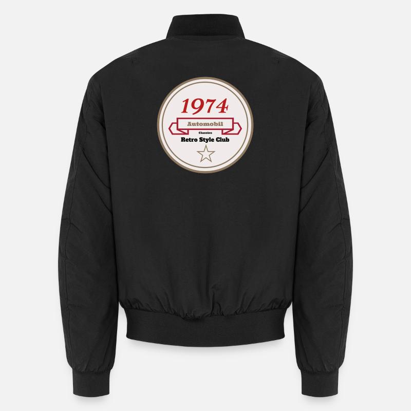 51_Motor_Club_ _RenkoDesign_1 - Unisex Bomber Jacket - black