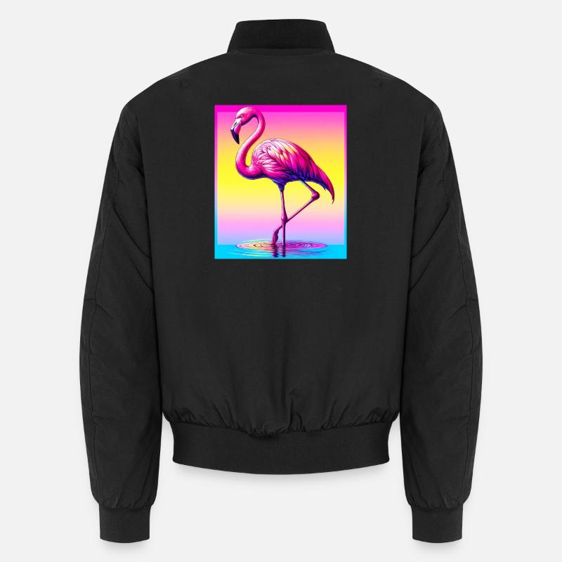 Flamingo Unisex Bomberjacke
