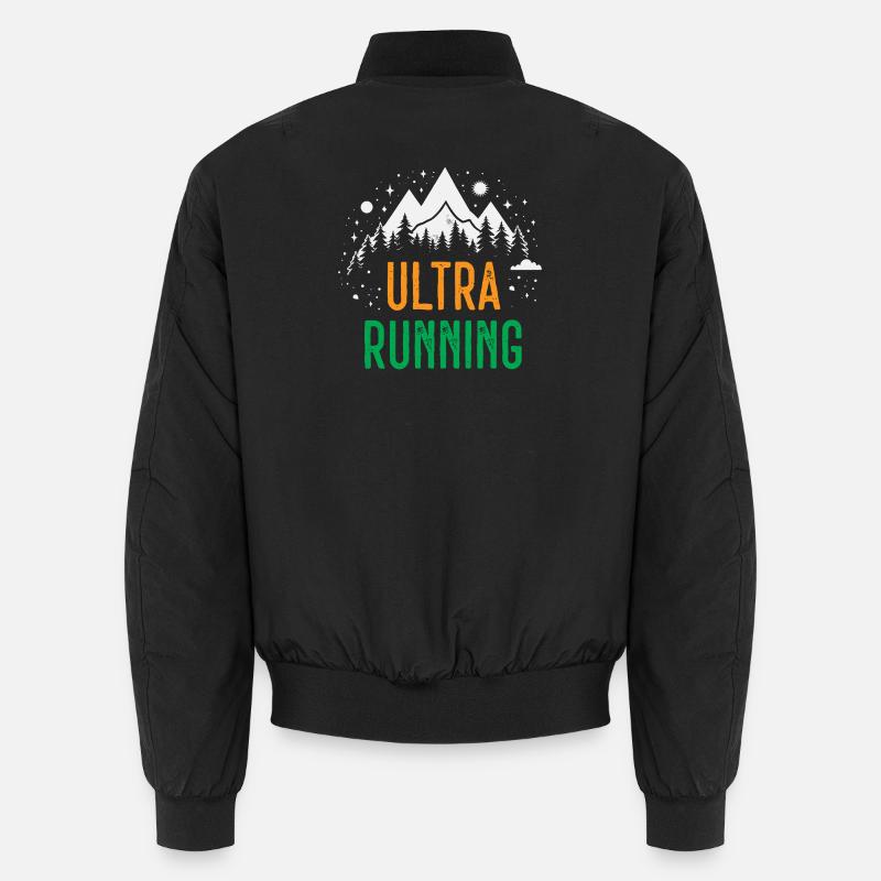 Ultra Running - Bomber unisexe - noir