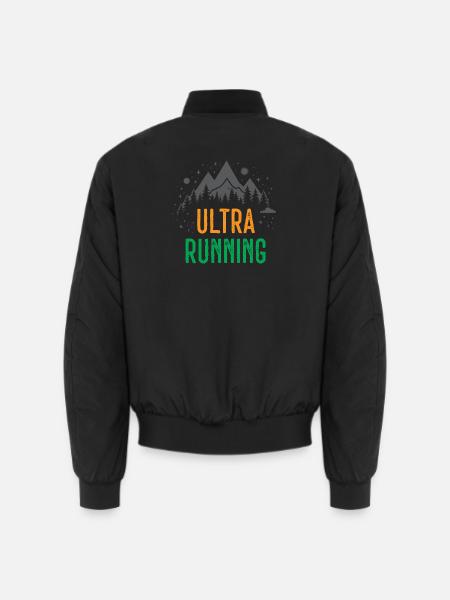 Ultra Running - Bomber unisexe - noir