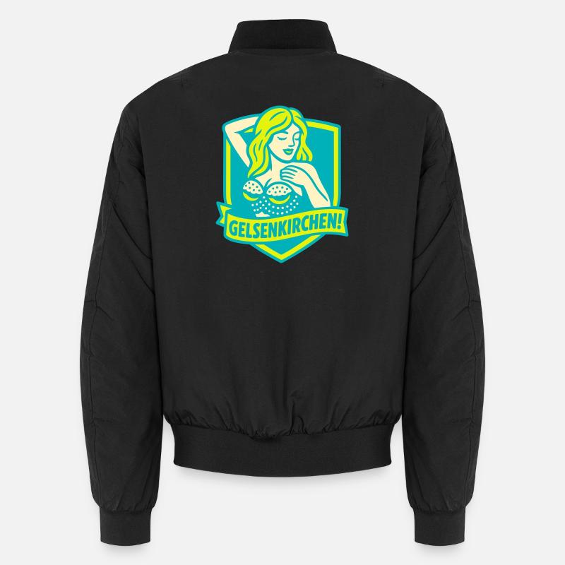 Gelsenkirchen Superstar - Unisex Bomberjacke - Schwarz