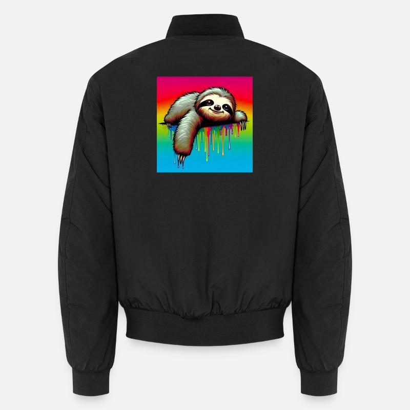 sloth Unisex Bomber Jacket