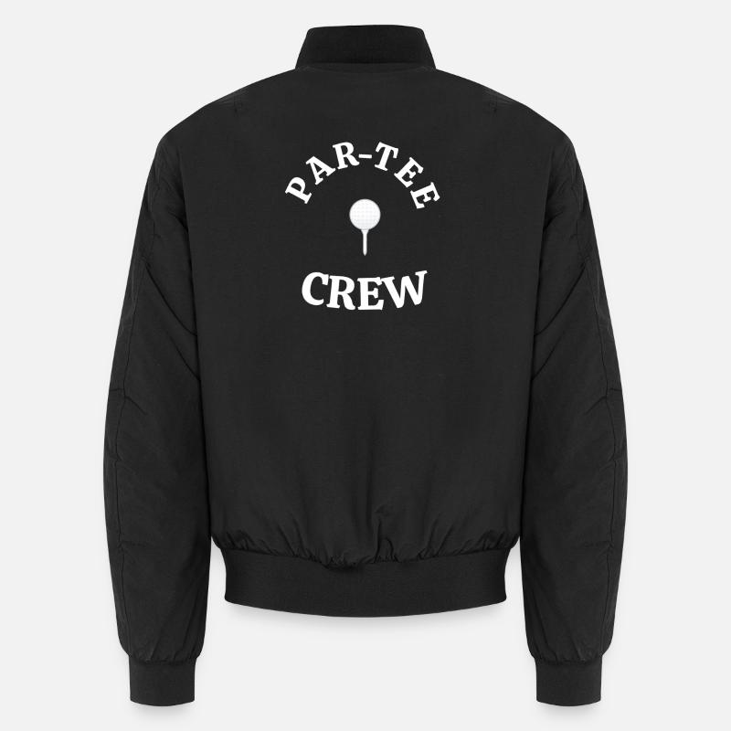 Par Tee Crew Squad Golf Lover Unisex Bomber Jacket