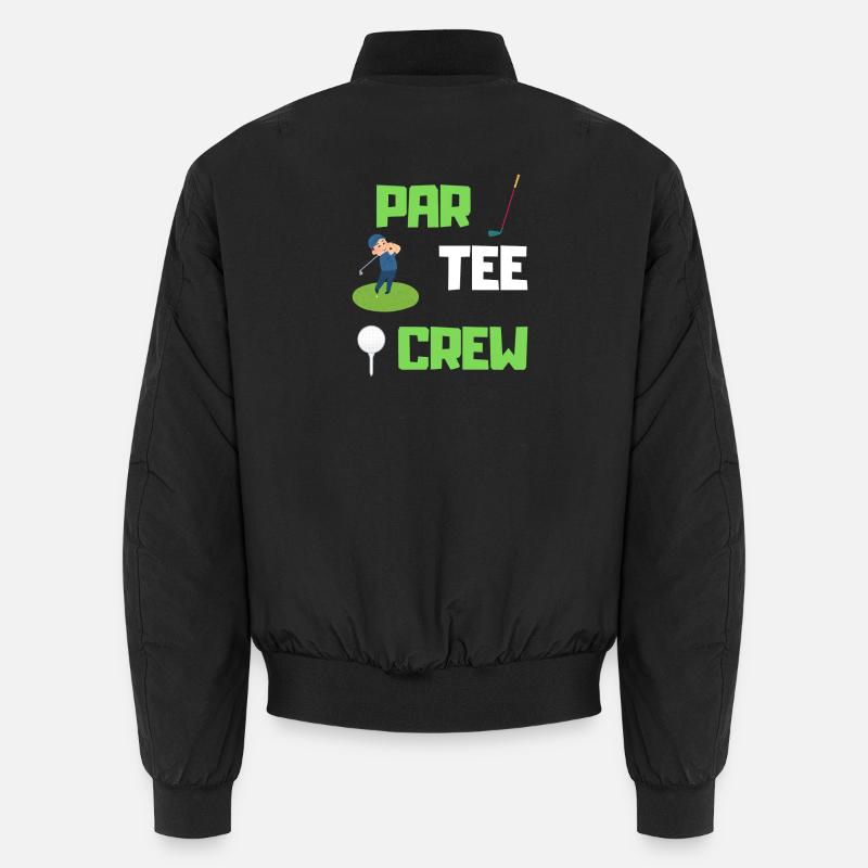Par Tee Crew Squad Amateur de golf Bomber unisexe