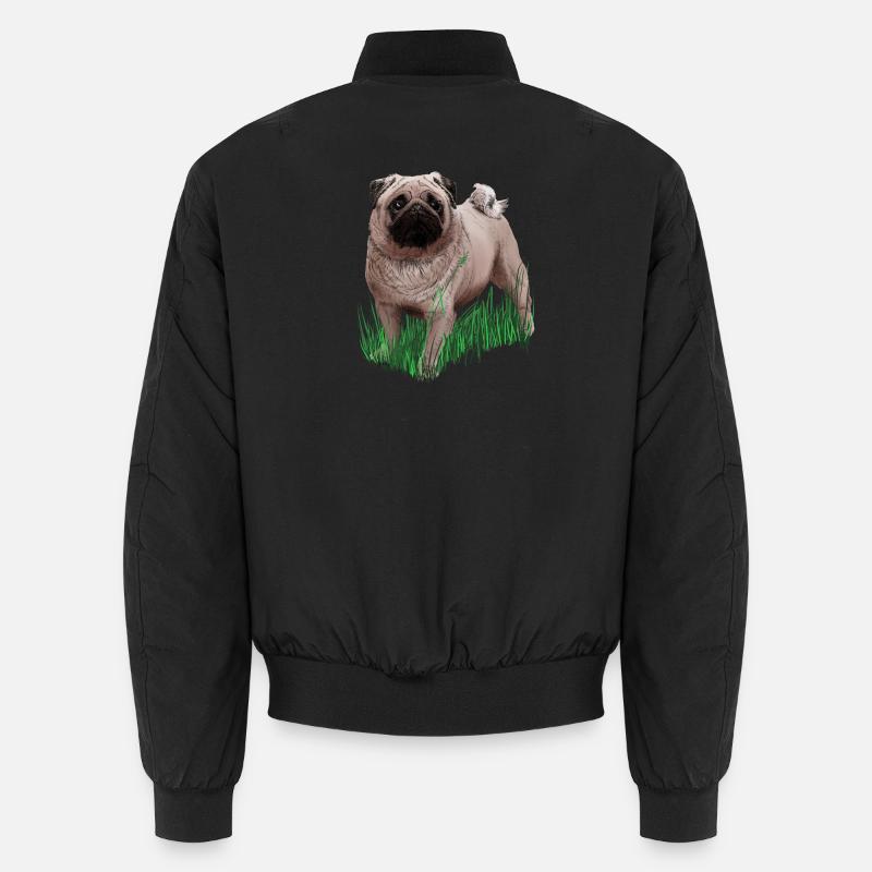 Pug Unisex Bomber Jacket