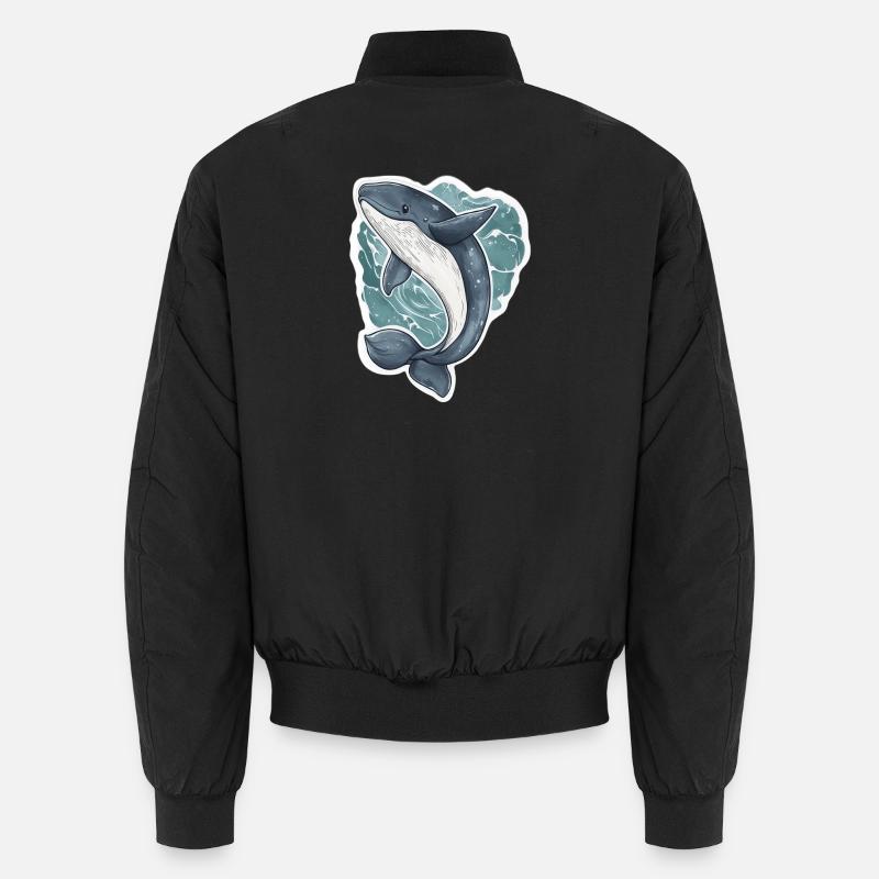 whale Unisex Bomber Jacket