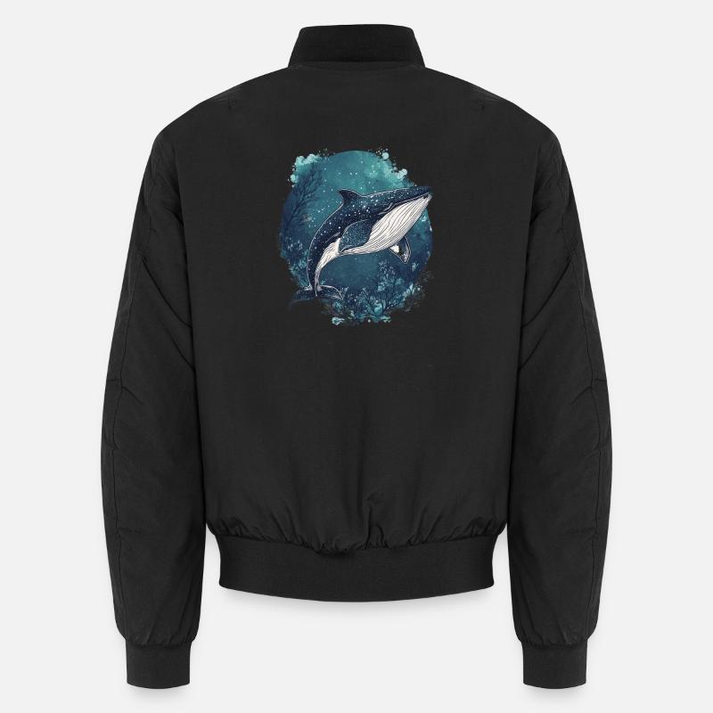baleine Bomber unisexe