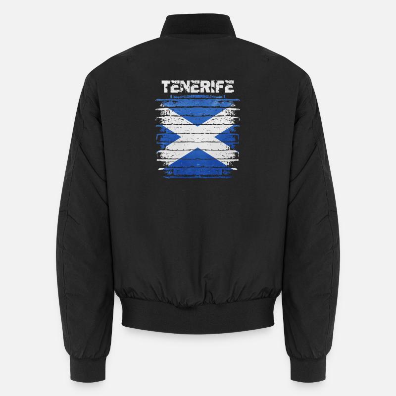 Illustration du drapeau de Tenerife Bomber unisexe