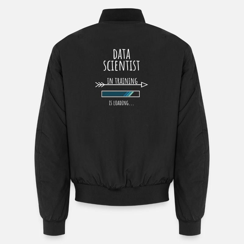 Data Scientist Cadeau Profession Éducation - Bomber unisexe - noir
