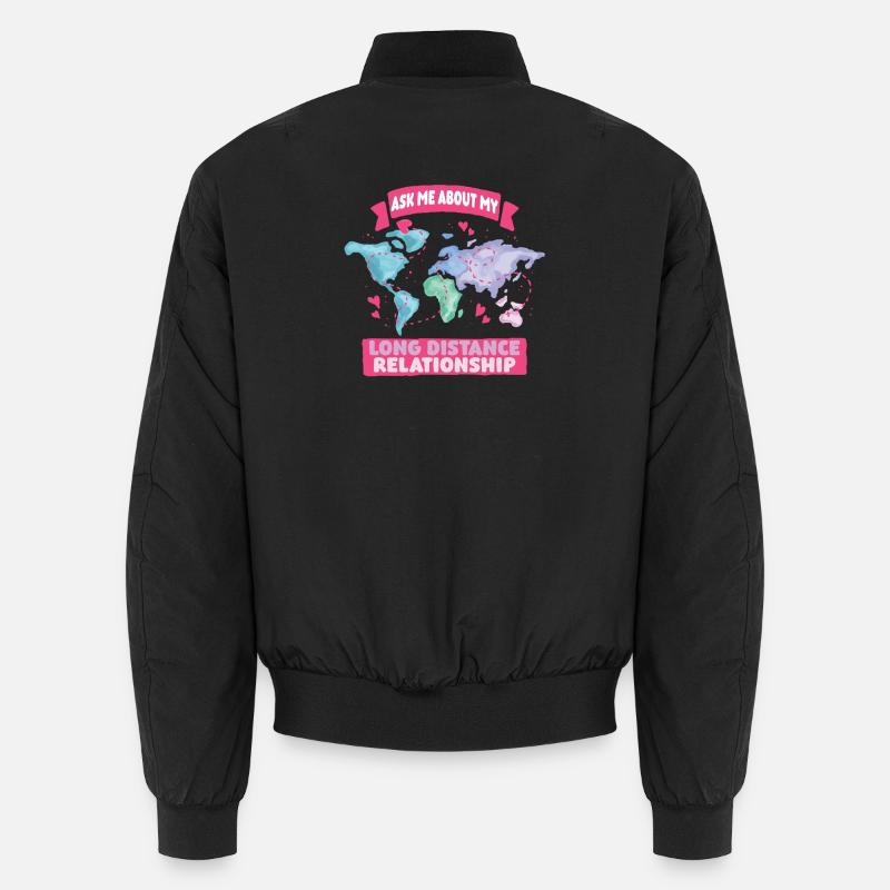 Fernbeziehung Unisex Bomberjacke