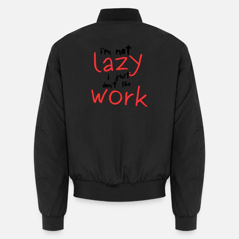 Relaxing subtitles for work and rest Unisex Bomber Jacket