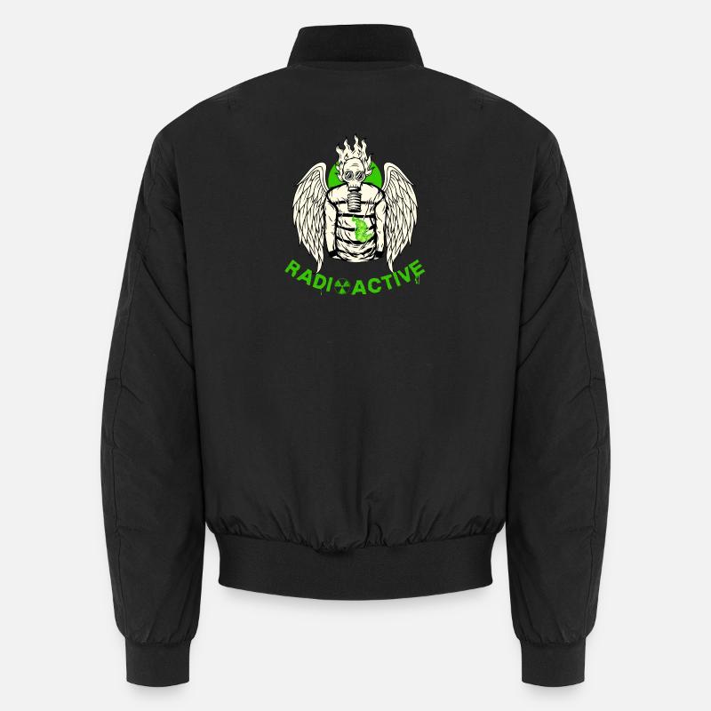 Radioaktiver Engel Unisex Bomberjacke