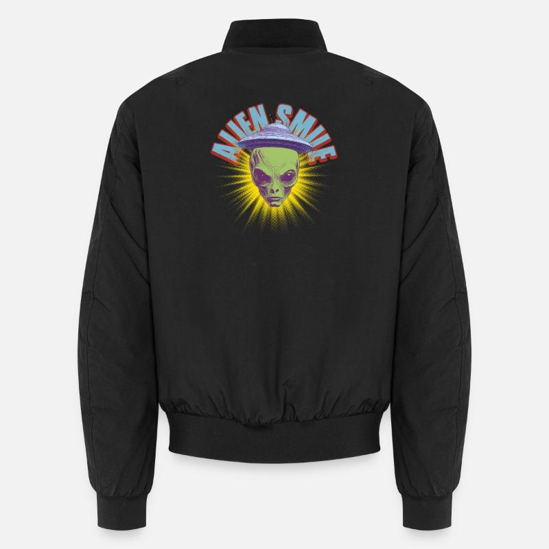 Alien Smile Bomber unisexe