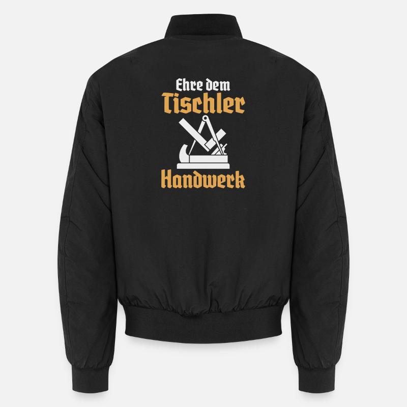 Carpenter Crafts Guild Sign Guild - Unisex Bomber Jacket - black