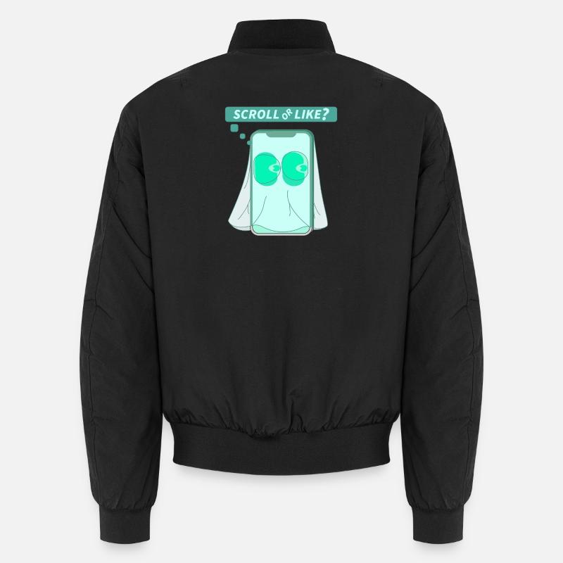 OU - Bomber unisexe - noir