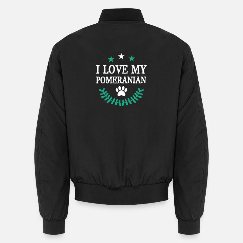 Pomeranian Unisex Bomber Jacket