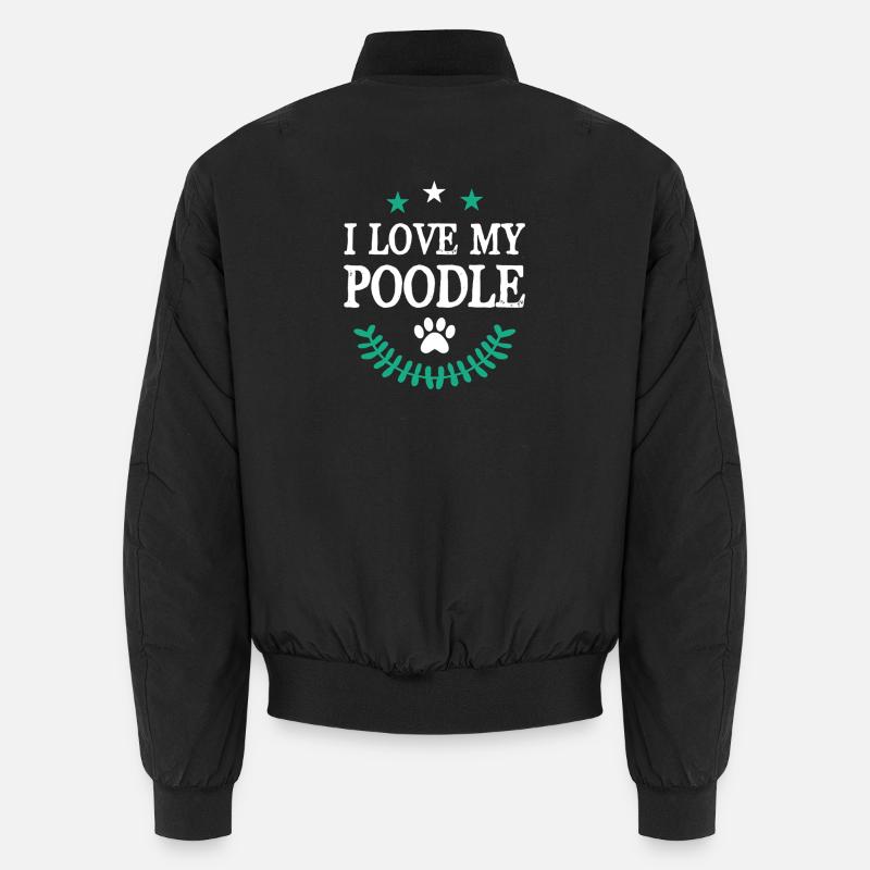 J’adore mon Pudel Bomber unisexe