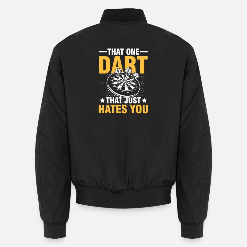 That one dart that just hates you Unisex Bomberjacke