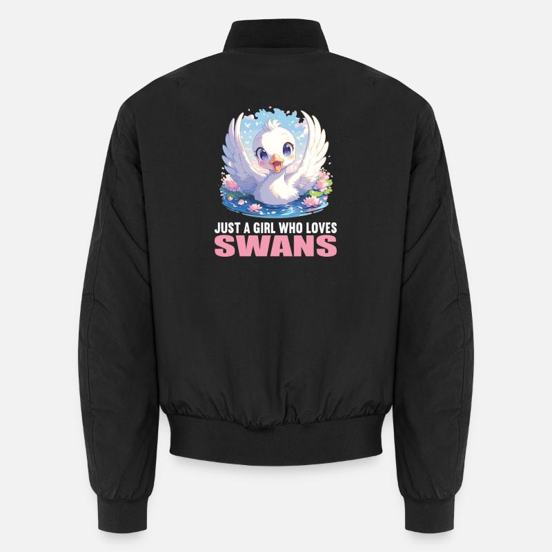 Cygnes Cygne - Bomber unisexe - noir