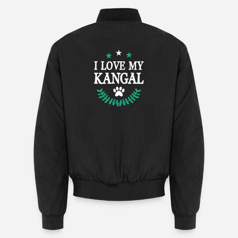 KANGAL - Unisex Bomberjacke - Schwarz