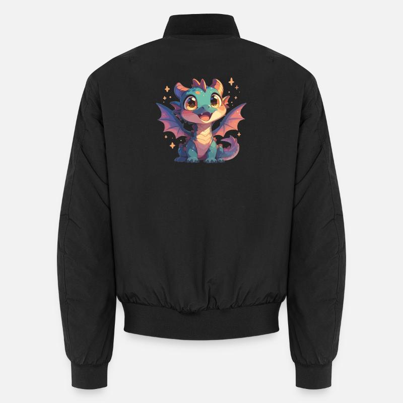 Dragon Dragon - Bomber unisexe - noir