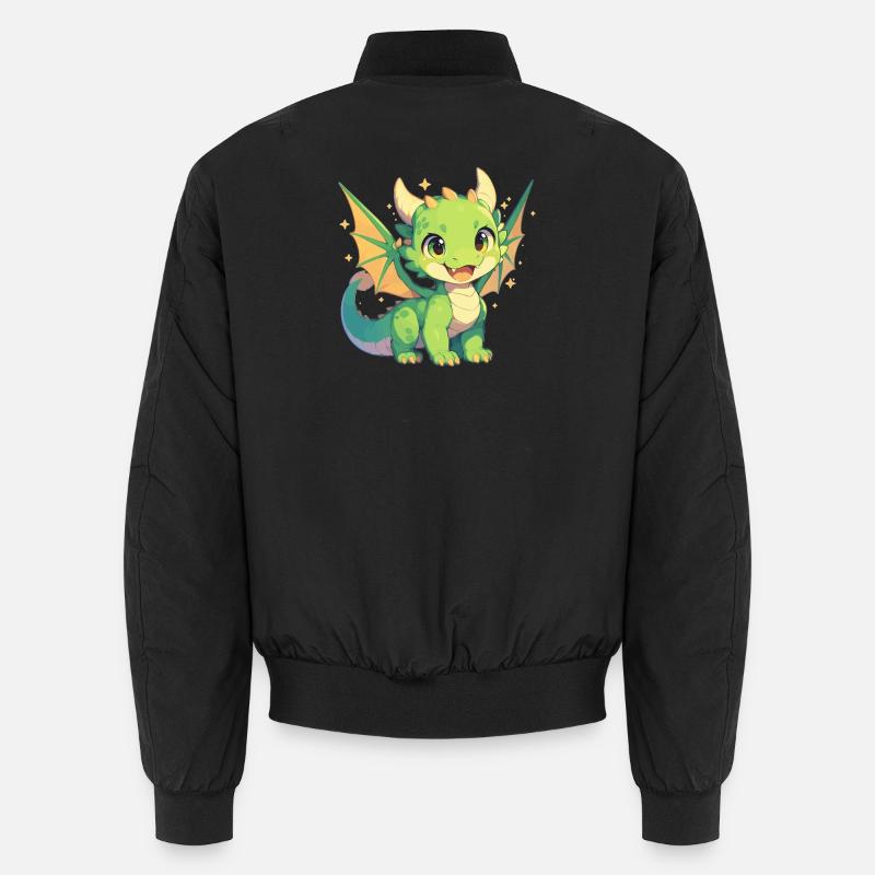 Drachen Drache Unisex Bomberjacke