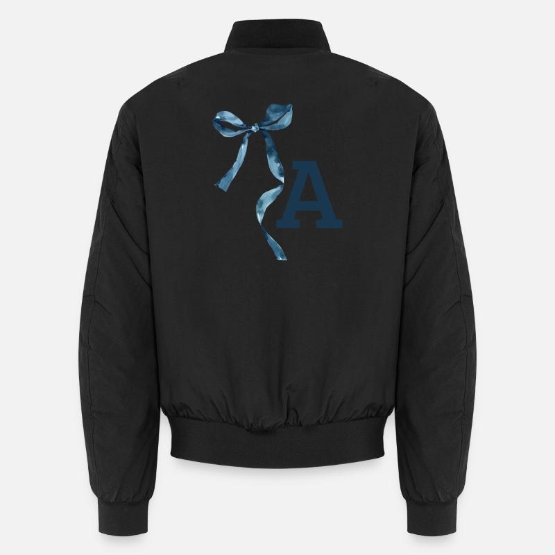 Monogramme a idée cadeau  - Bomber unisexe - noir