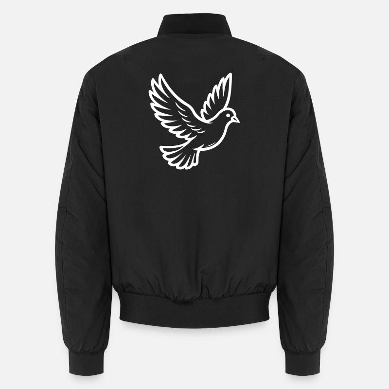 Oiseau Colombe Bomber unisexe