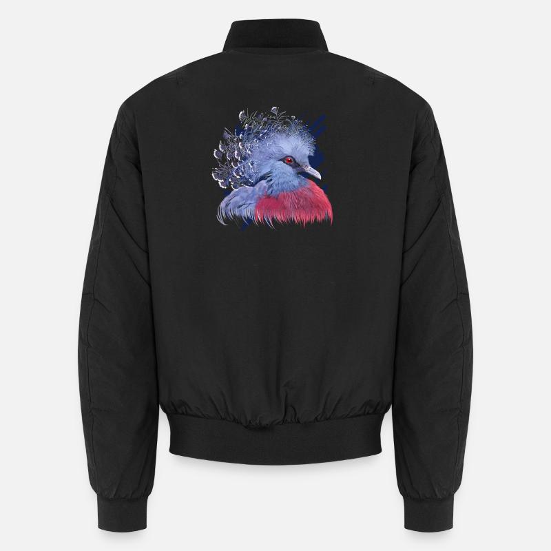 Pigeon couronné Bomber unisexe