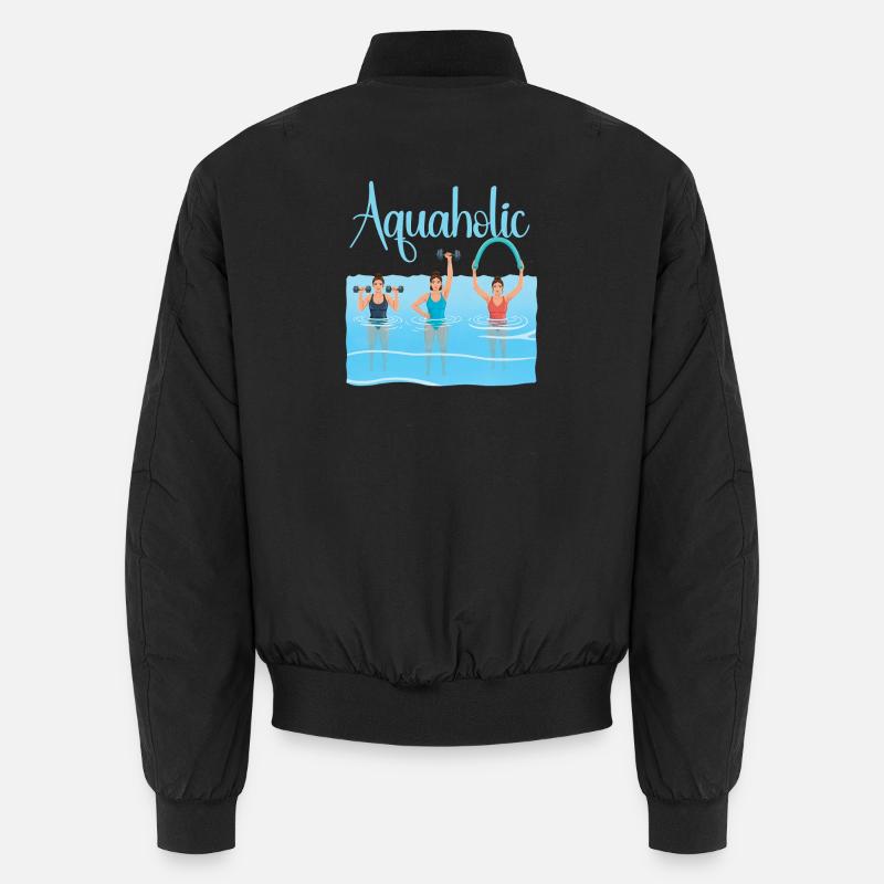 Passionné d'aquagym et d'aquaforme Bomber unisexe