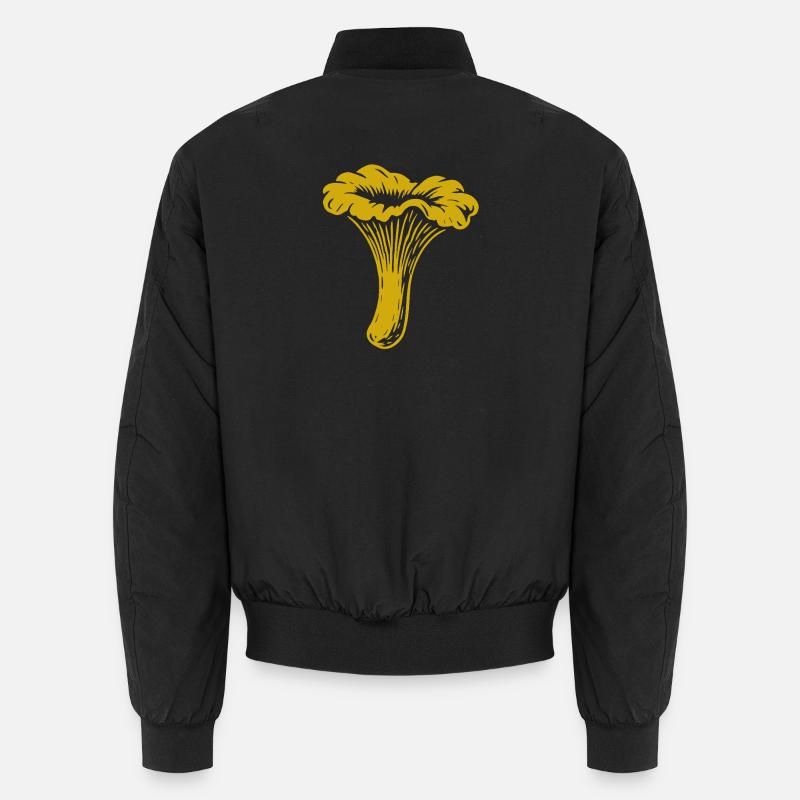 Cueilleur de chanterelles - Champignons - Dicton Bomber unisexe