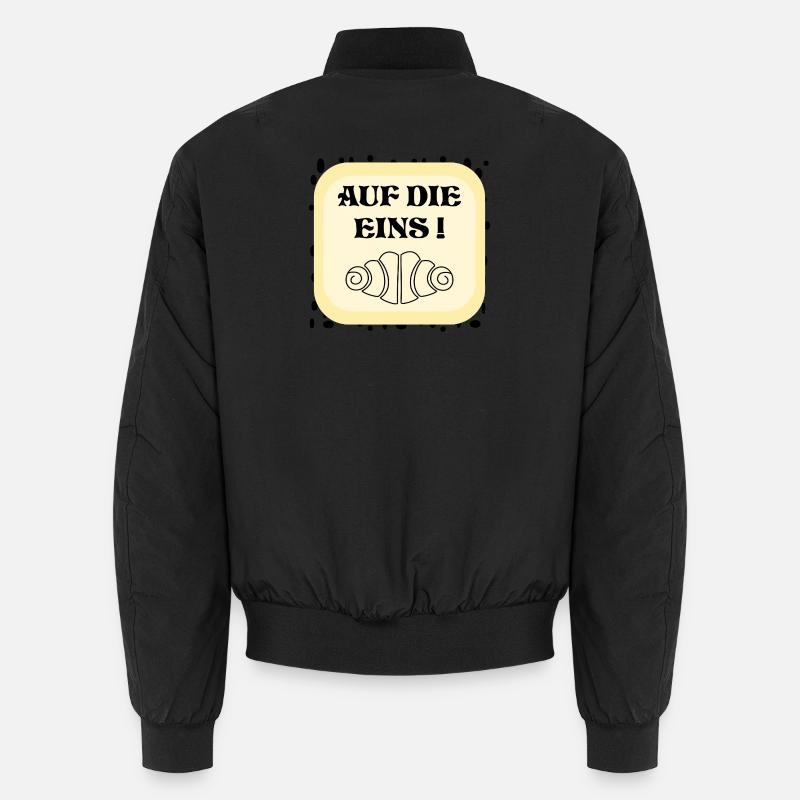 HAMBURG FRANZBRÖTCHEN EINS - Unisex Bomberjacke - Schwarz
